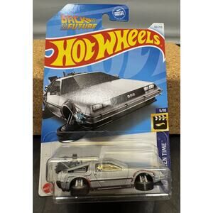 Hot Wheels Back to the Future Time Machine Hover Mode 60/250 5/10 HW Screen Time